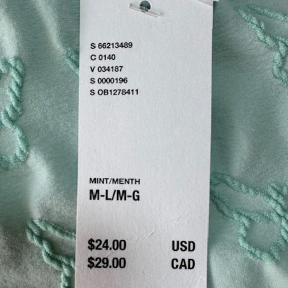 NWT Urban Outfitter Teal/Mint Butterfly Bra - Picture 5 of 7